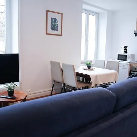 Rdc 2 Parfait Loisirs Et Travail, Court Et Long Sejour, Parking Gratuit Tram-train, Autoroute A Proximite Mylhúzy