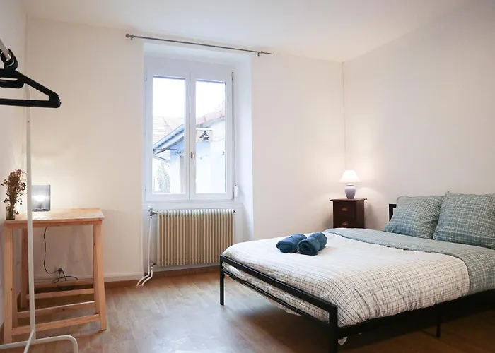 Rdc Parfait Pour Halte Et 2 Chambres, Tram-train, Autoroute à Proximité, Parking Gratuit * Mulhouse